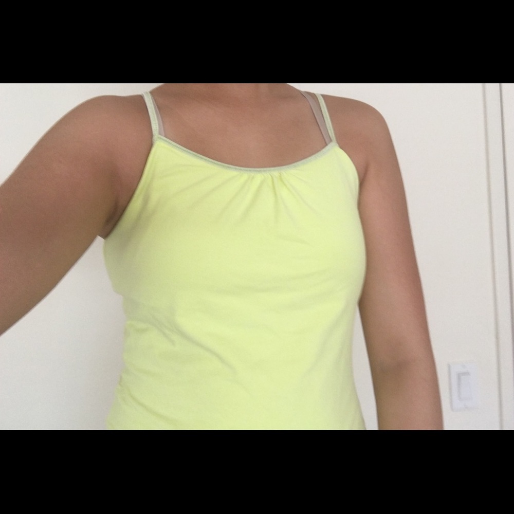 Yellow Tank Top